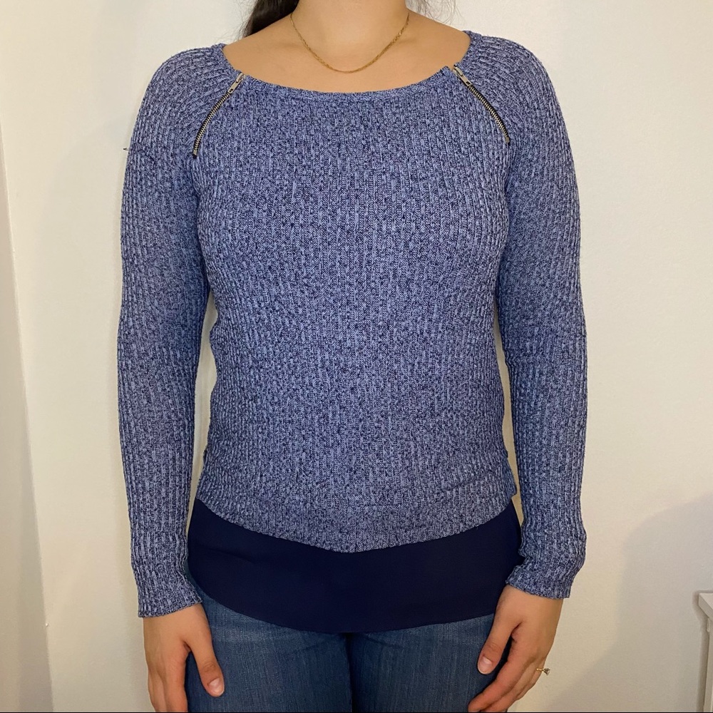 Design Lab by Lord & Taylor long sleeve blouse